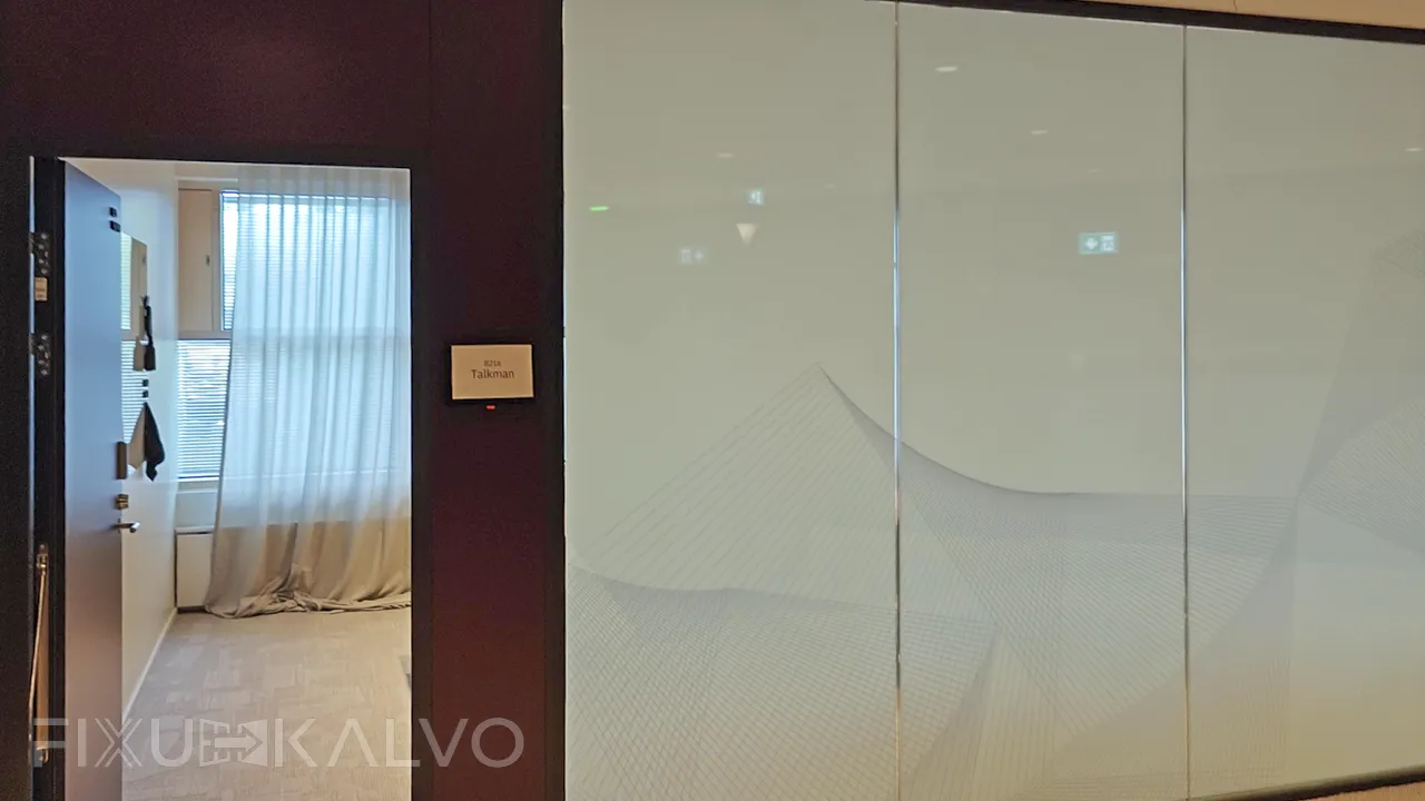 Älykalvot asennettuna Arkin toimistoon Keilaniemessä