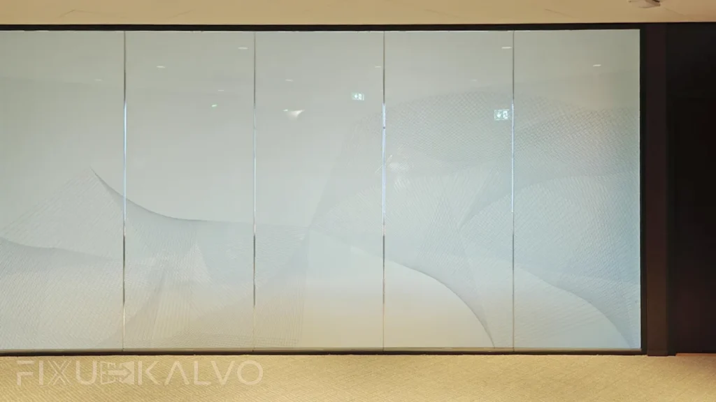 Älykalvot asennettuna Microsoftin toimistossa Keilaniemessä