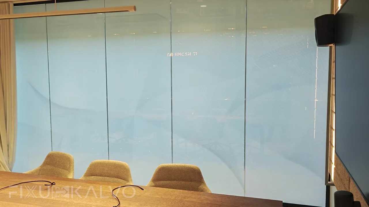 Älykalvot asennettuna Arkin toimistoon Keilaniemessä