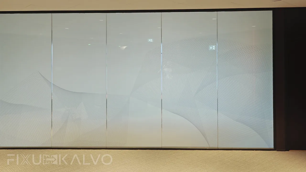 Älykalvot asennettuna Arkin toimistoon Keilaniemessä