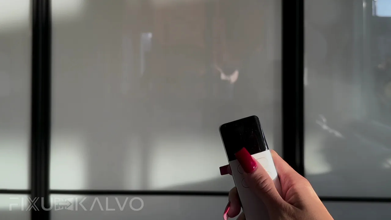 Älykalvot asennettu liukuoviin